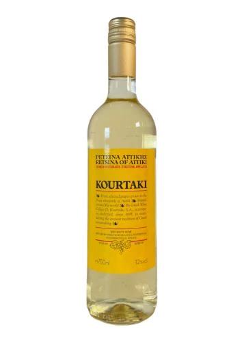 Vin blanc Retsina KOURTAKI 75cl